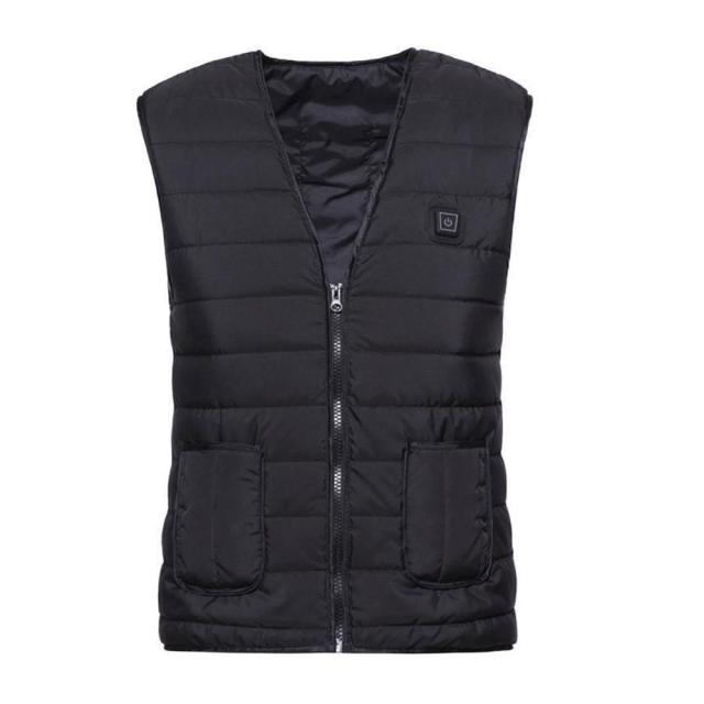 Heat Hollow™ Heated Cotton Gilet with 5 Heating Zones