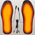 Heat Hollow™ USB Heated Shoe Insoles With Slim Carbon Fibre Heating