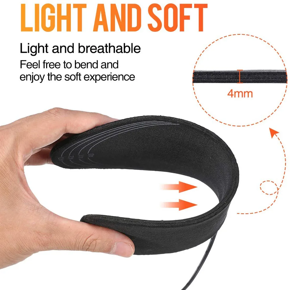 USB Heated Shoe Insoles With Slim Carbon Fibre Heating – Heat Hollow