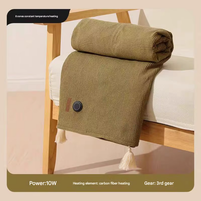 Heat Hollow™ Lightweight USB Heated Travel Blanket 150 x 80 cm