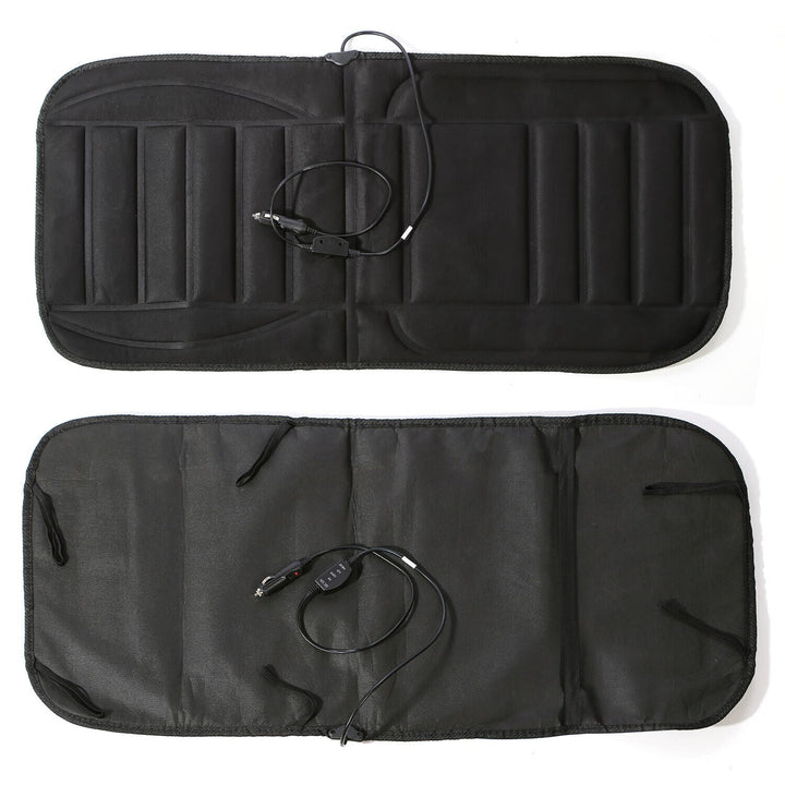 Heat Hollow™ Full Coverage Heated Car Seat Cushion, Warm in 3 Minutes