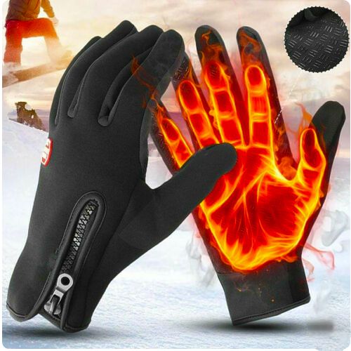 Windproof Thermal Gloves with Touchscreen Fingertips