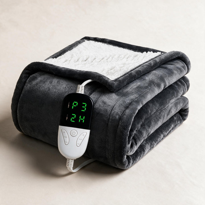 Sherpa Heated Blanket