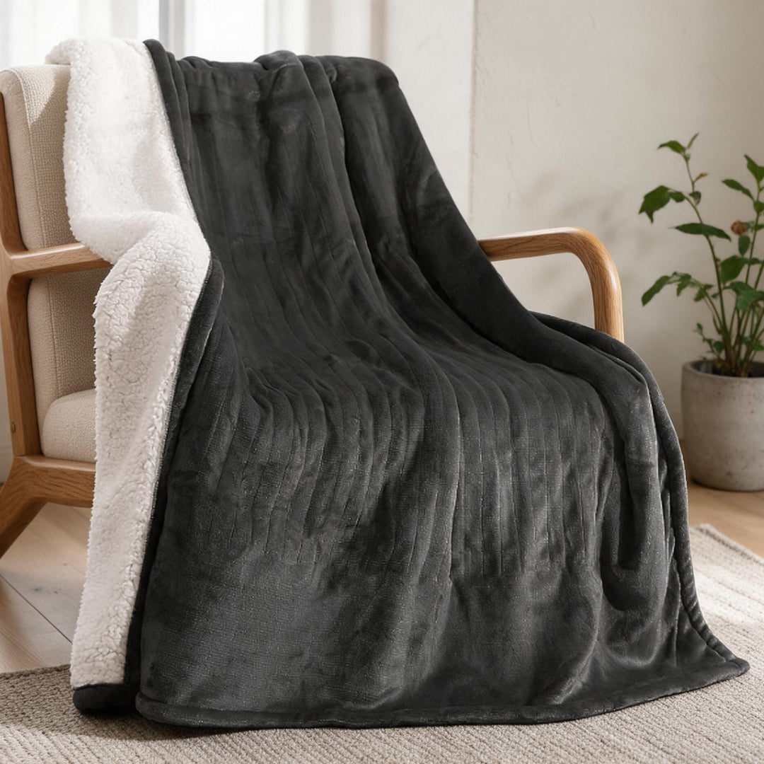 Sherpa Heated Blanket