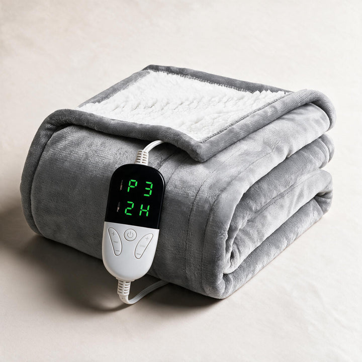 Sherpa Heated Blanket