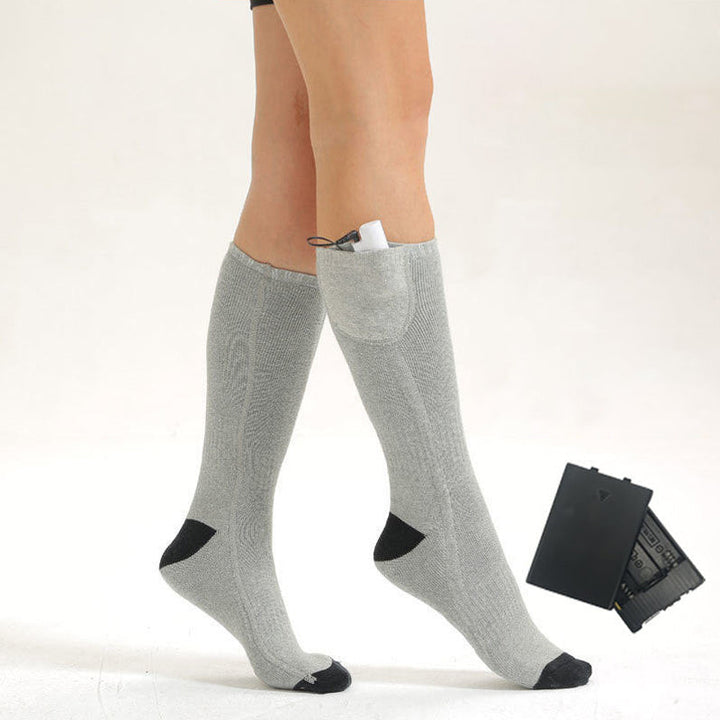 Rechargeable Heated Socks with Up to 8 Hours of Adjustable Warmth