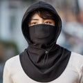 Heat Hollow™ Hooded Face Mask with Neck Warmer for Cycling and Skiing