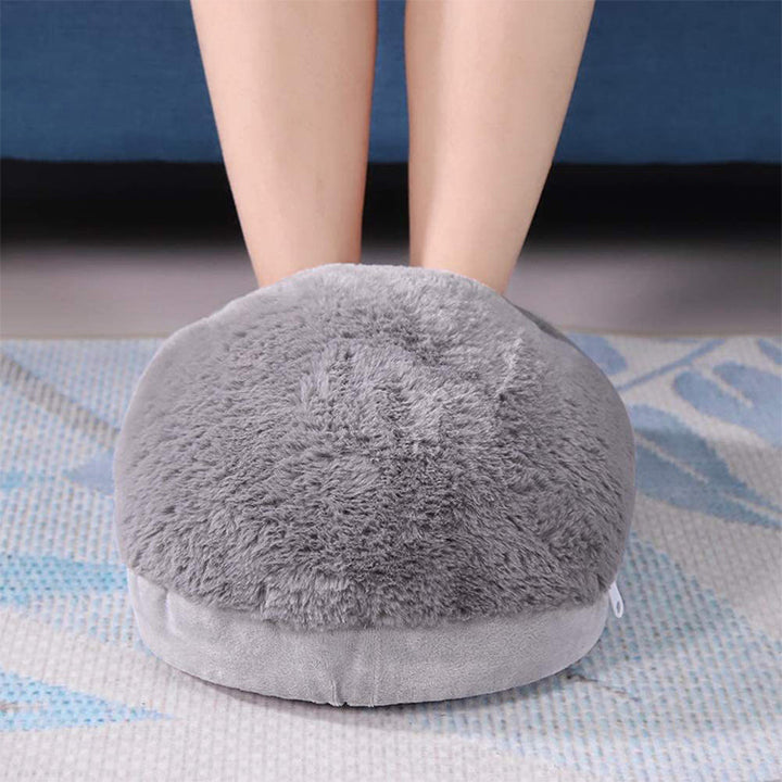 Plush Heated Foot Warmer with 30-Second Heat-Up – Heat Hollow