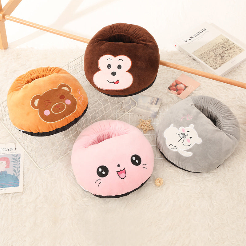 Plush Heated Foot Warmer with 30-Second Heat-Up – Heat Hollow