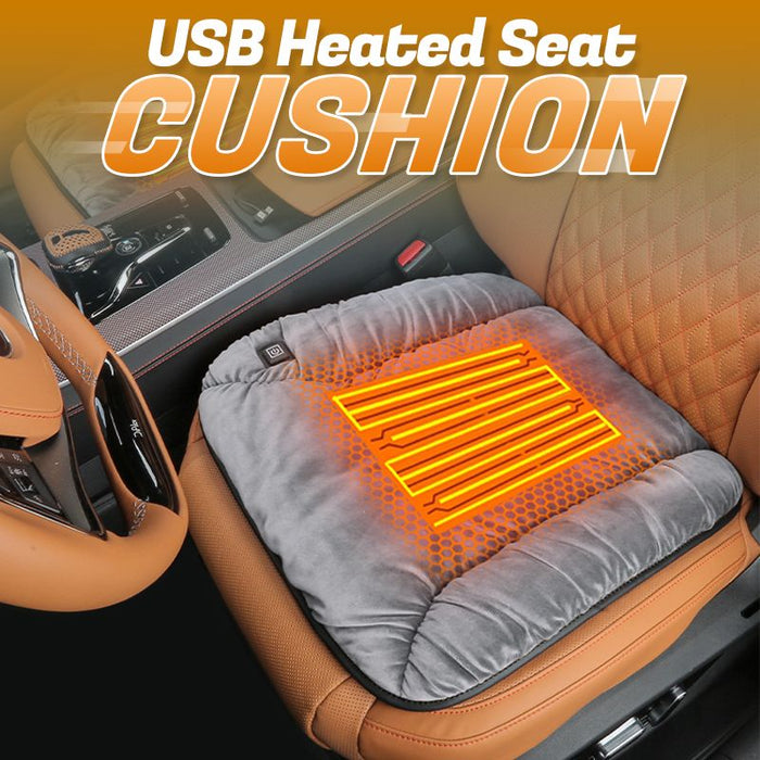 Heat Hollow™ Graphene Heated Seat Cushion That Warms in 5 Seconds