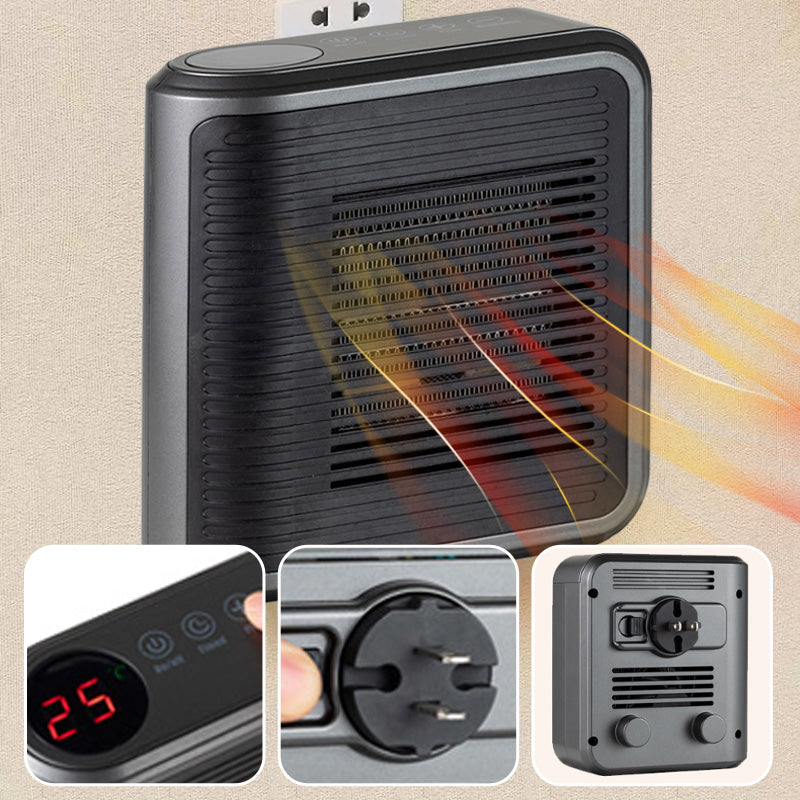 Warmteluxe 800W Socket Heating – Compact Energy-Efficient Mini Heater