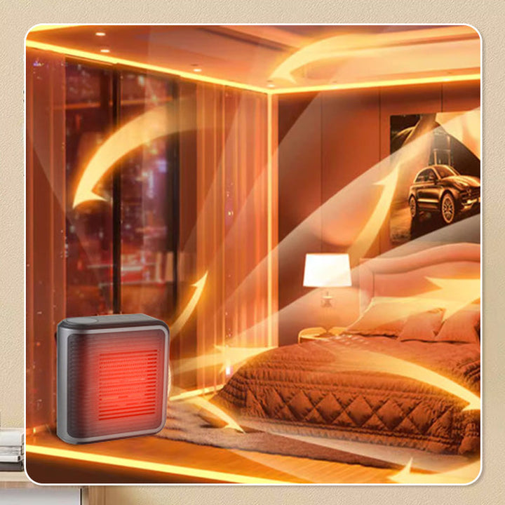 Warmteluxe 800W Socket Heating – Compact Energy-Efficient Mini Heater