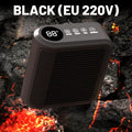 Heat Hollow™ 800W Plug-In Heater with Digital Thermostat & Timer