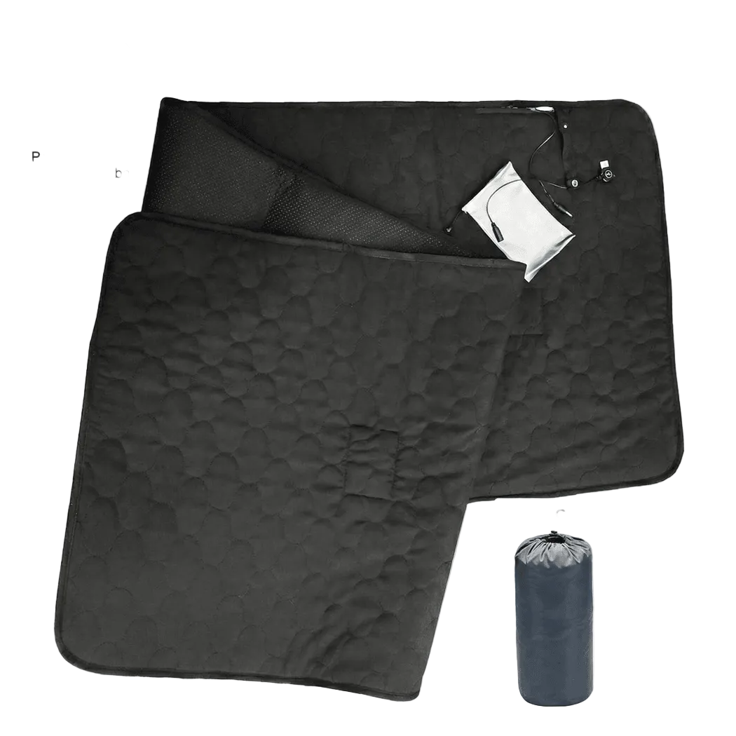 5-Zone USB Heated Mat with Rapid 30-Second Warm-Up – Heat Hollow