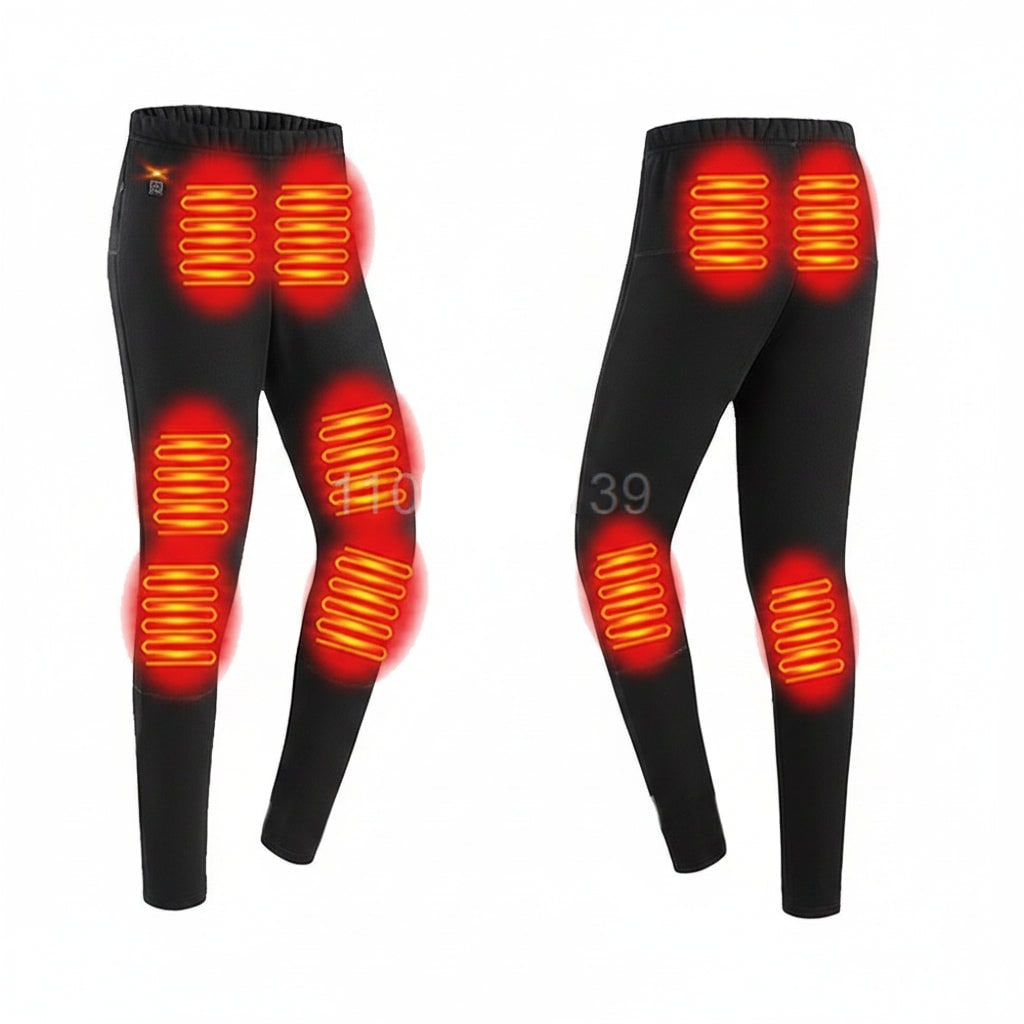 Heated Thermal Base Layer Set with Multi-Zone Warmth – Heat Hollow
