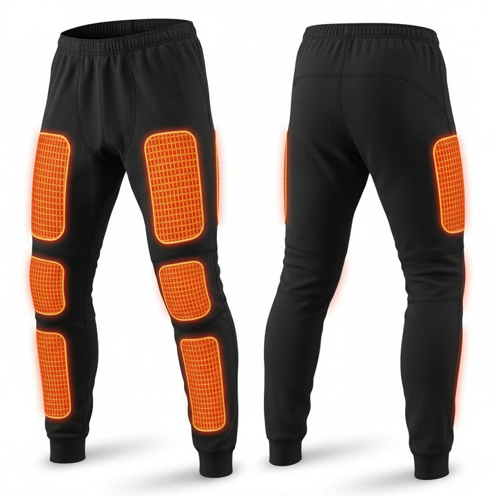 Heated Thermal Base Layer Set with Multi-Zone Warmth – Heat Hollow