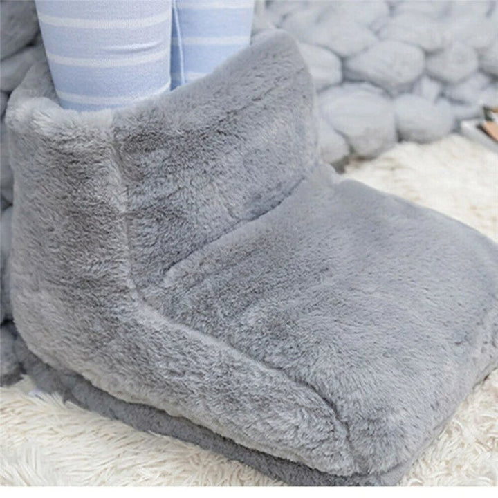 Foot Warmer Cushion in Soft Plush Fabric