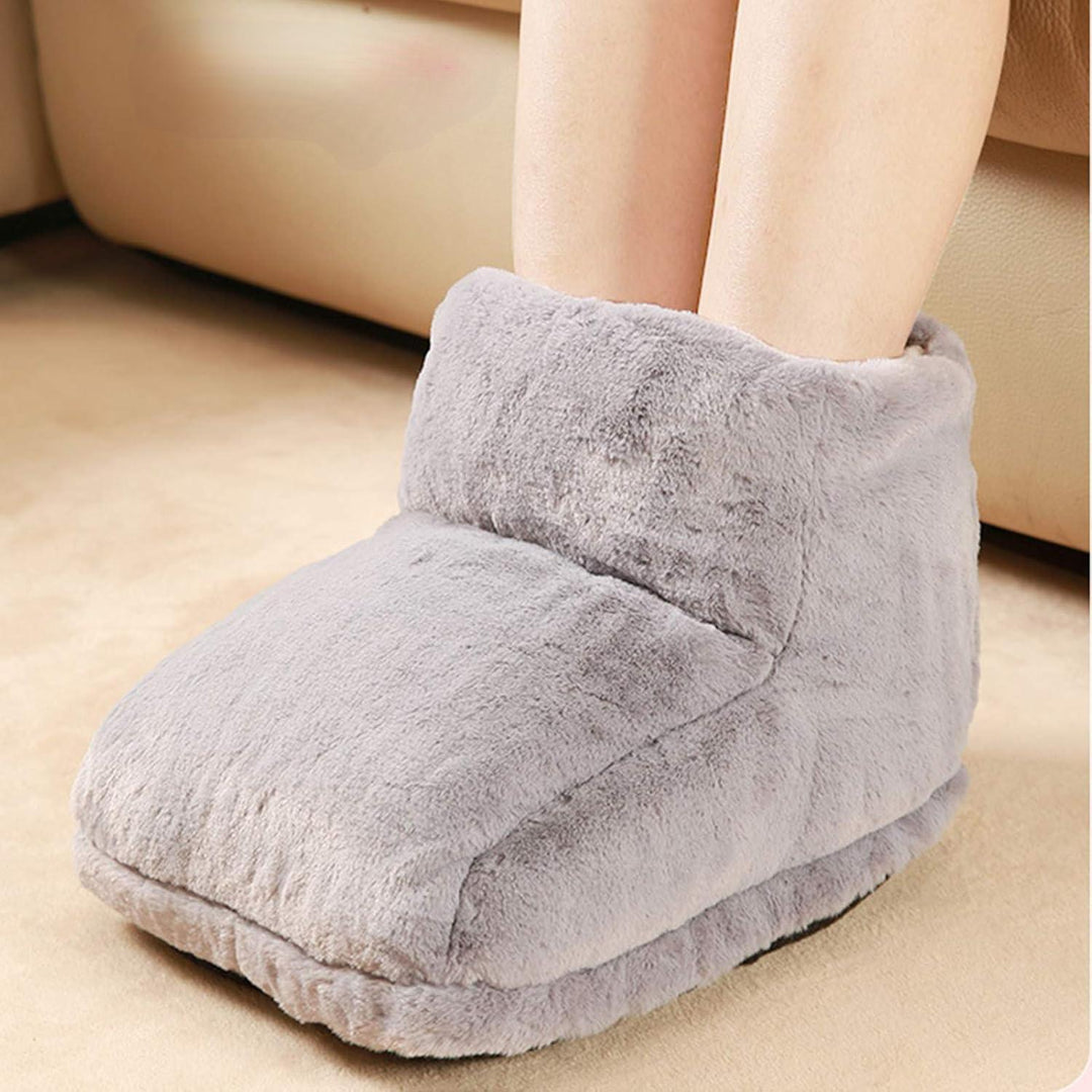 Foot Warmer Cushion in Soft Plush Fabric